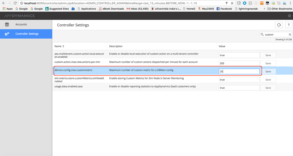 Configure custom metrics