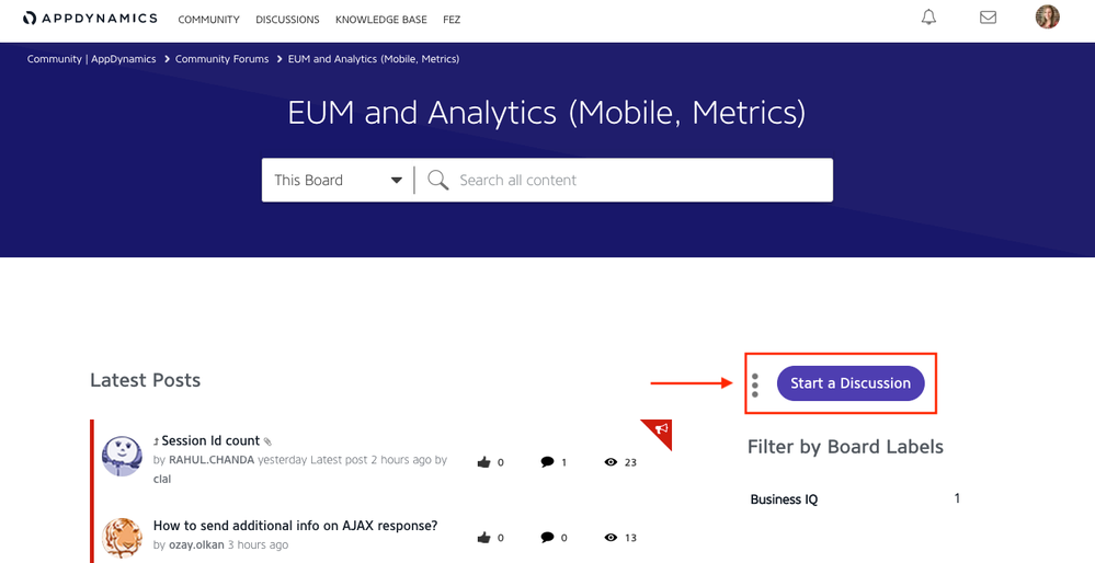 EUM and Analytics Discussion Board.png